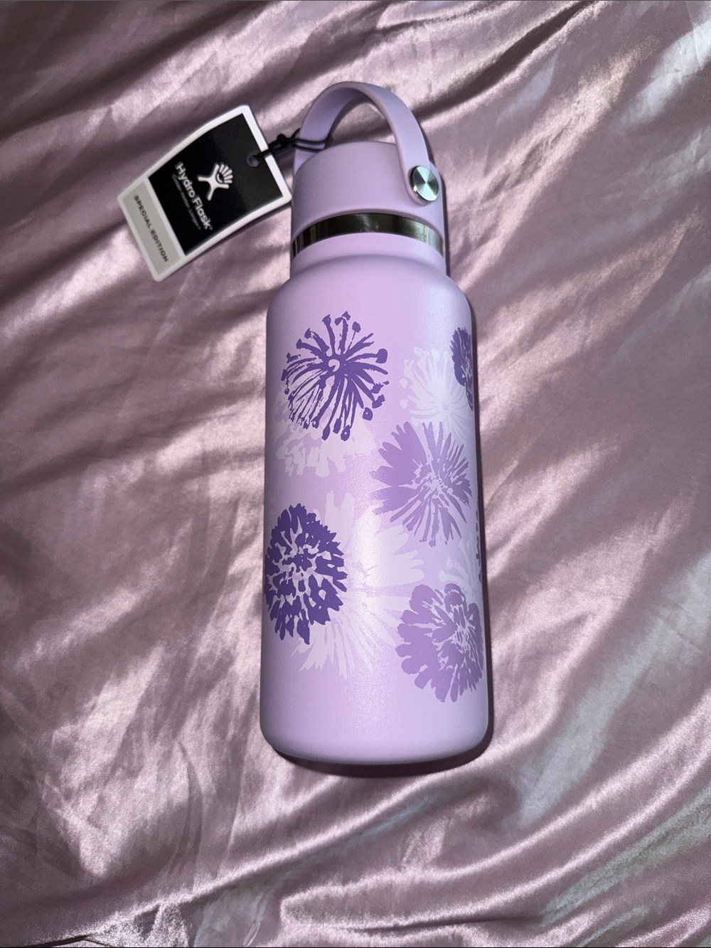 Hydro Flask 32 oz Special Edition Wide Mouth Straw Lid - Blossom Burst Pixie NWT
